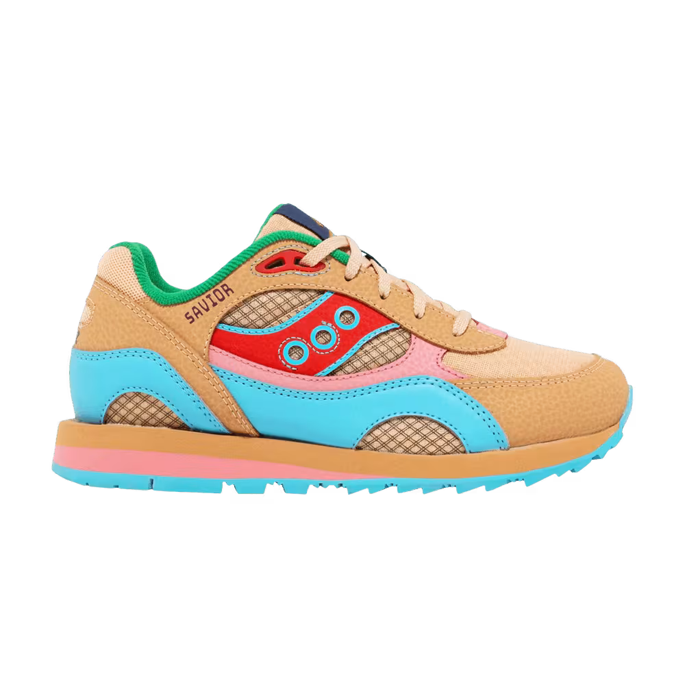 Jae Tips x Saucony Shadow 6000 Big Kid To Do List - Tan