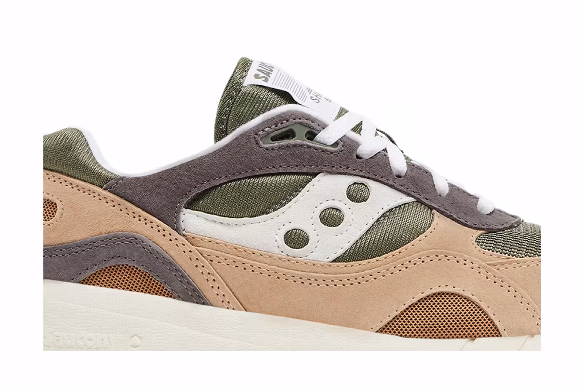 Saucony Shadow 6000 Brown Green, view 3