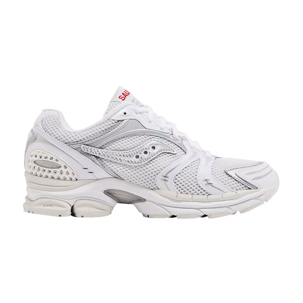 Saucony ProGrid Triumph 4 Heritage  Pack - White Silver