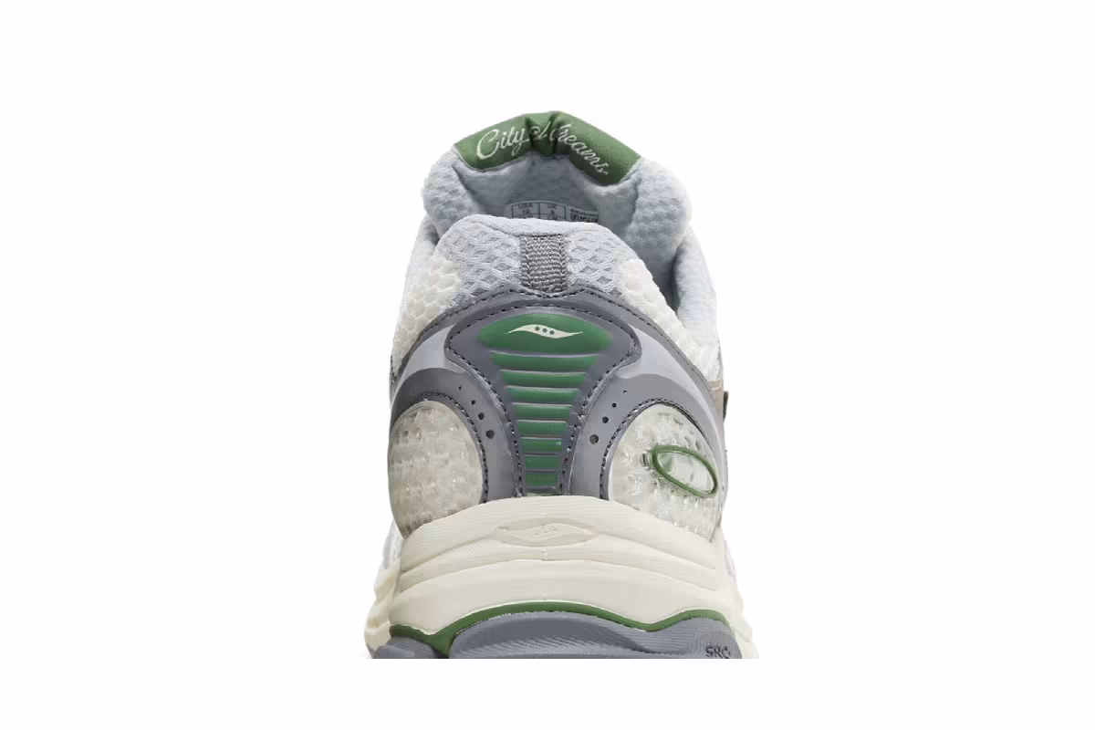 Minted New York x Saucony ProGrid Triumph 4 Cream Green, view 8