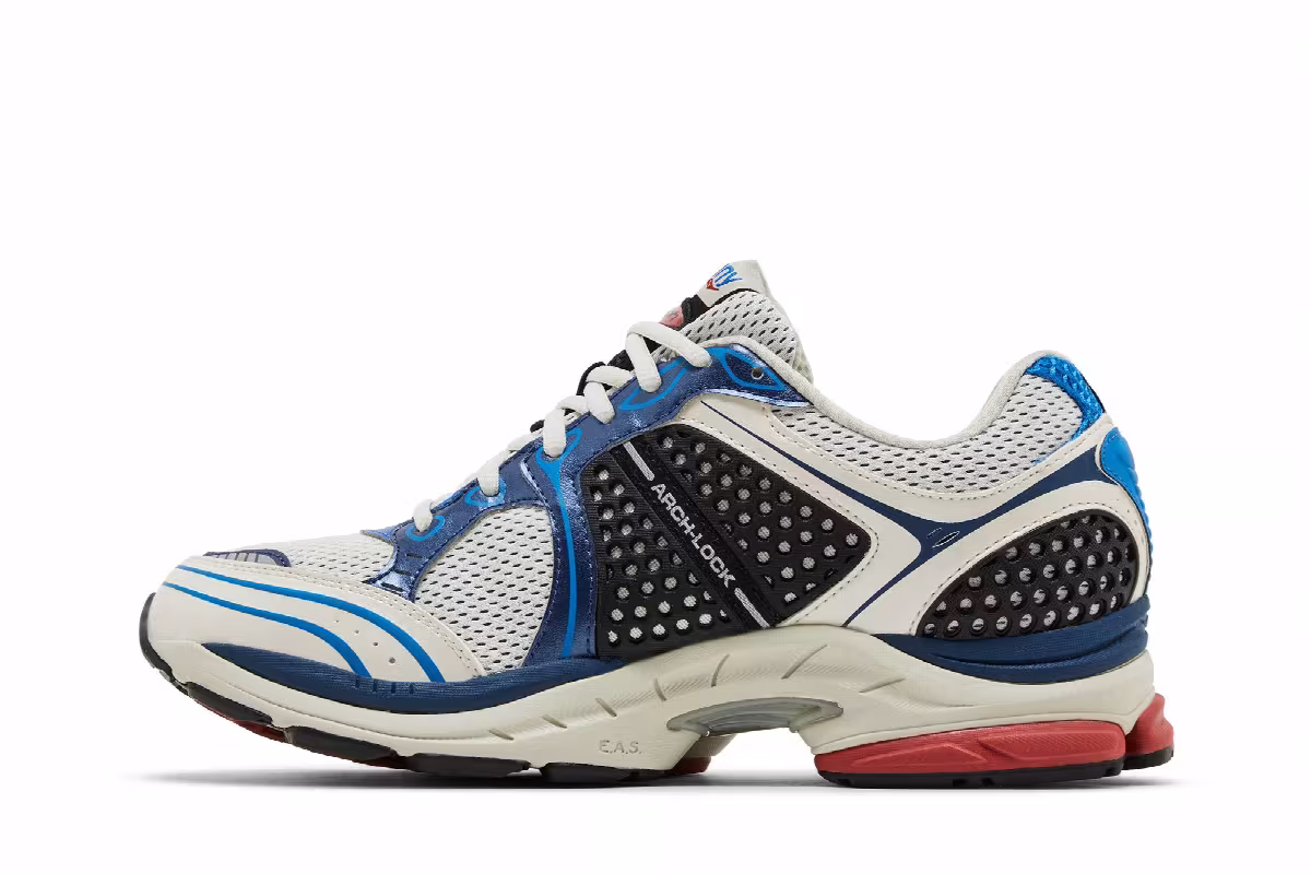 Saucony Progrid Triumph 4 Grey Royal Rust, view 4