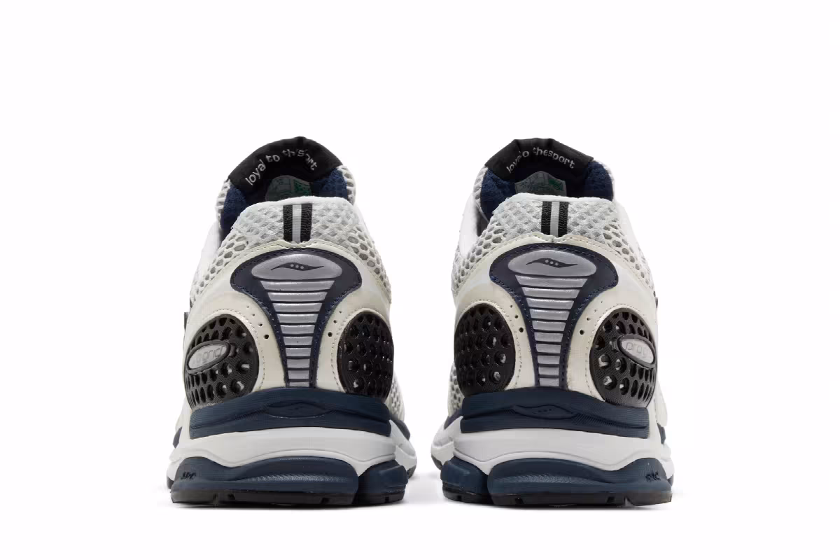 Saucony Progrid Triumph 4 White Navy, view 7