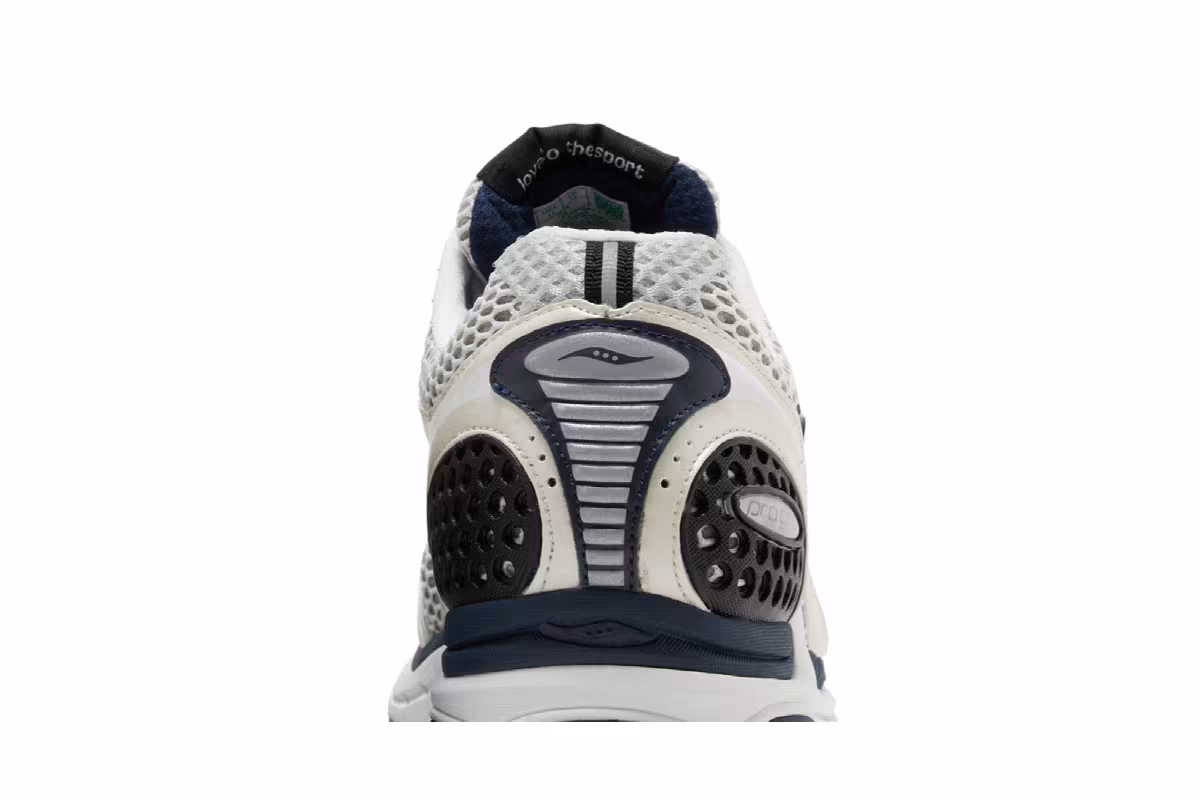 Saucony Progrid Triumph 4 White Navy, view 8