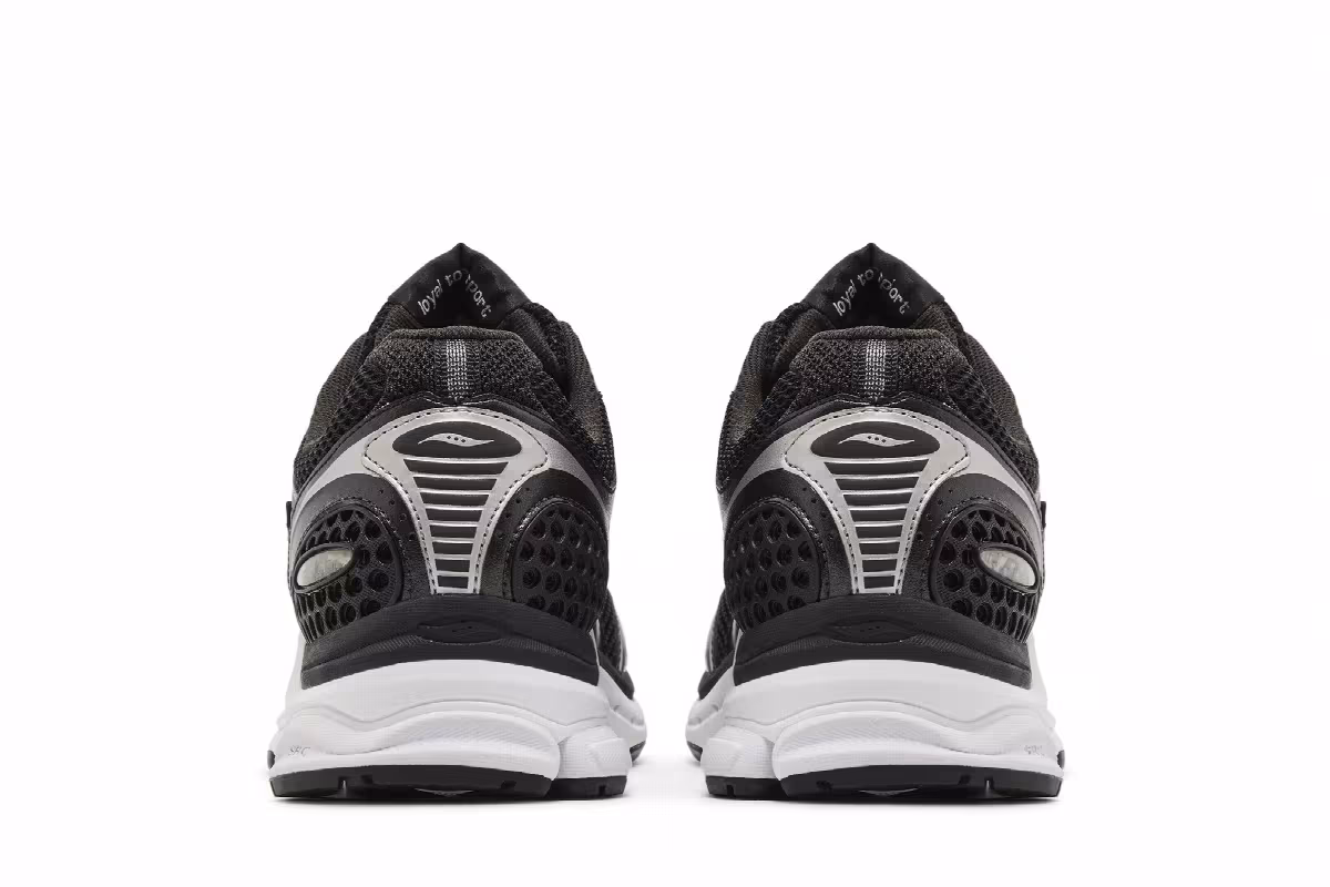 Saucony ProGrid Triumph 4 Heritage  Pack - Black Silver, view 7