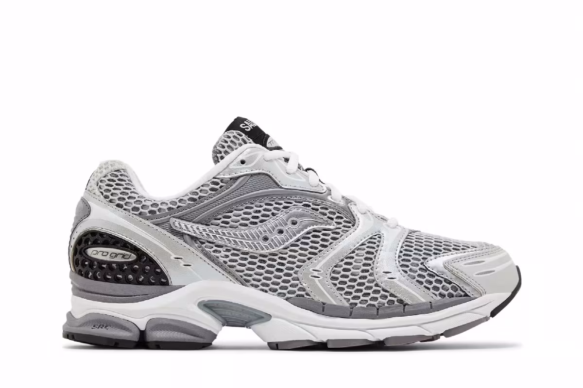 Saucony Progrid Triumph 4 Grey Silver, view 2