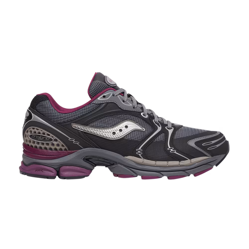 Saucony ProGrid Triumph 4 Winter Tech Pack - Dark Grey Plum