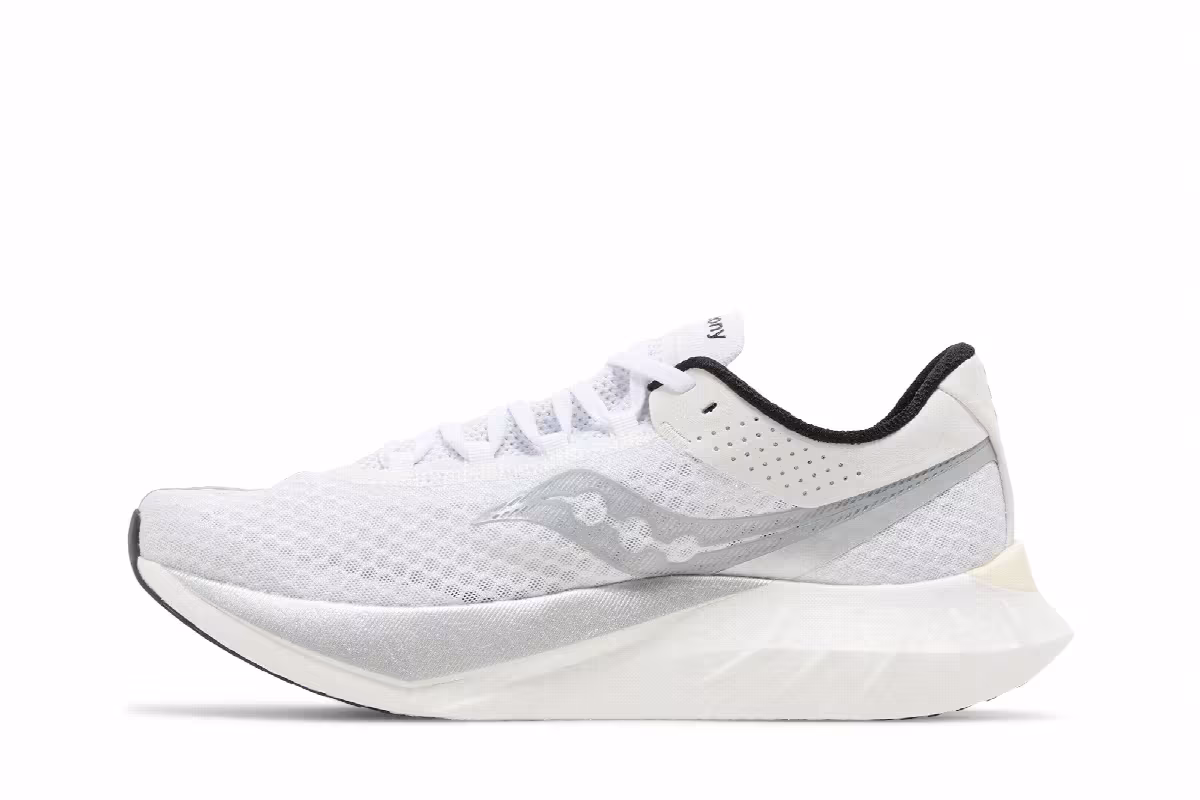 Saucony Endorphin Pro 4 White Silver, view 4