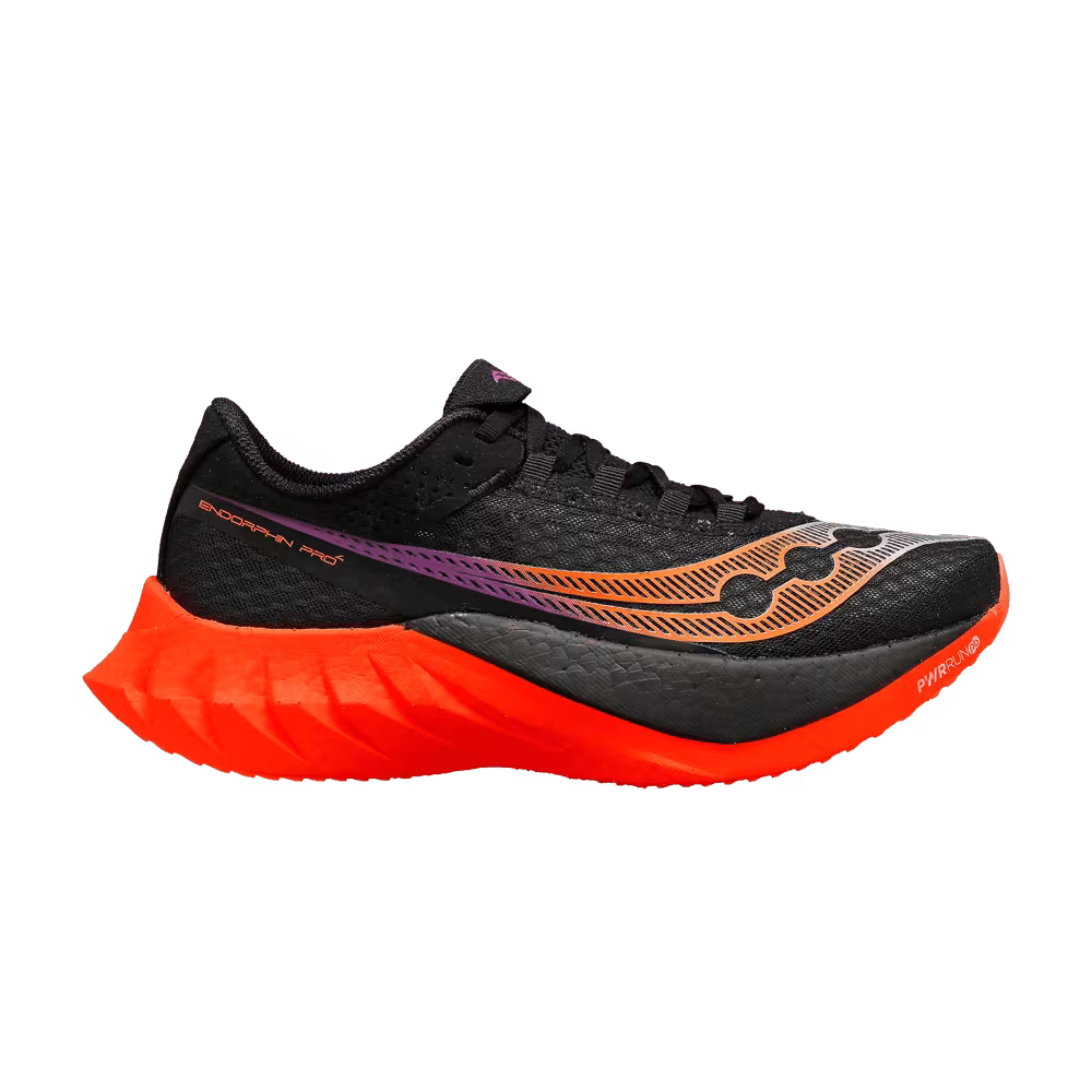 Saucony Women's Endorphin Pro 4 Black ViZiRed