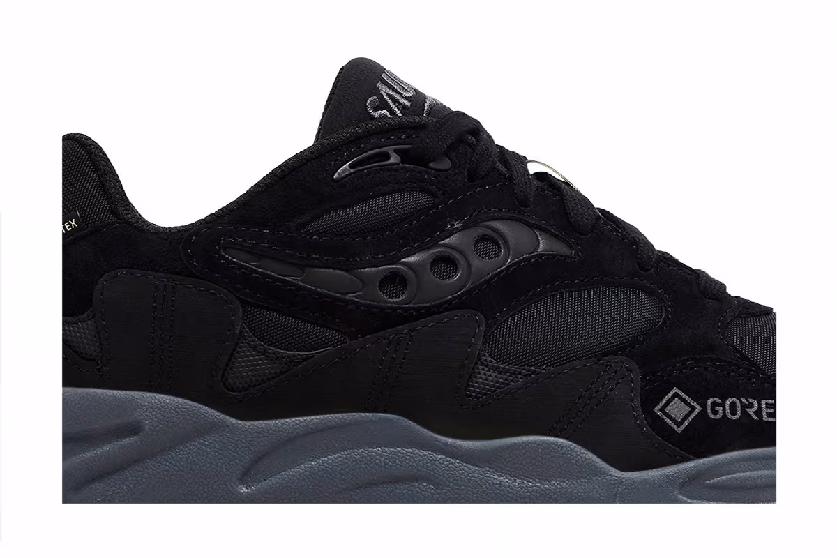 Saucony Grid Shadow 2 GORE-TEX Triple Black, view 3