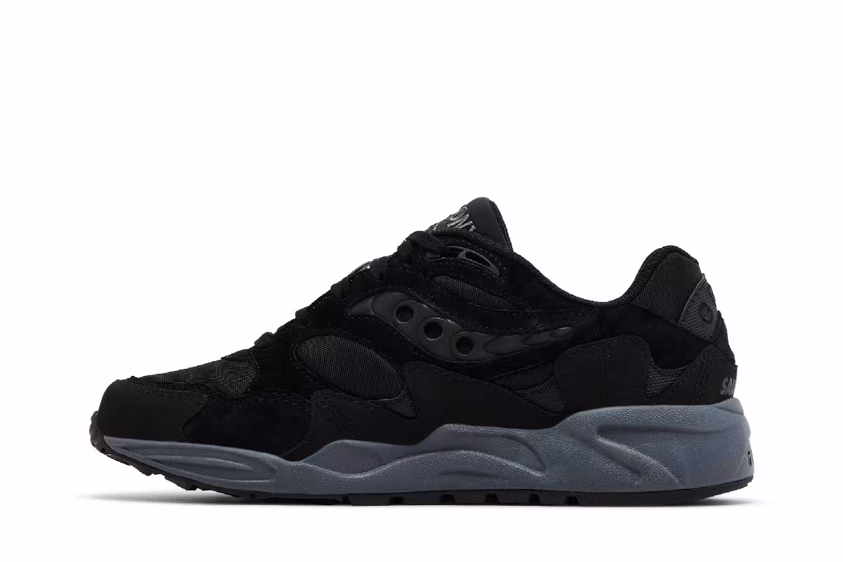 Saucony Grid Shadow 2 GORE-TEX Triple Black, view 4