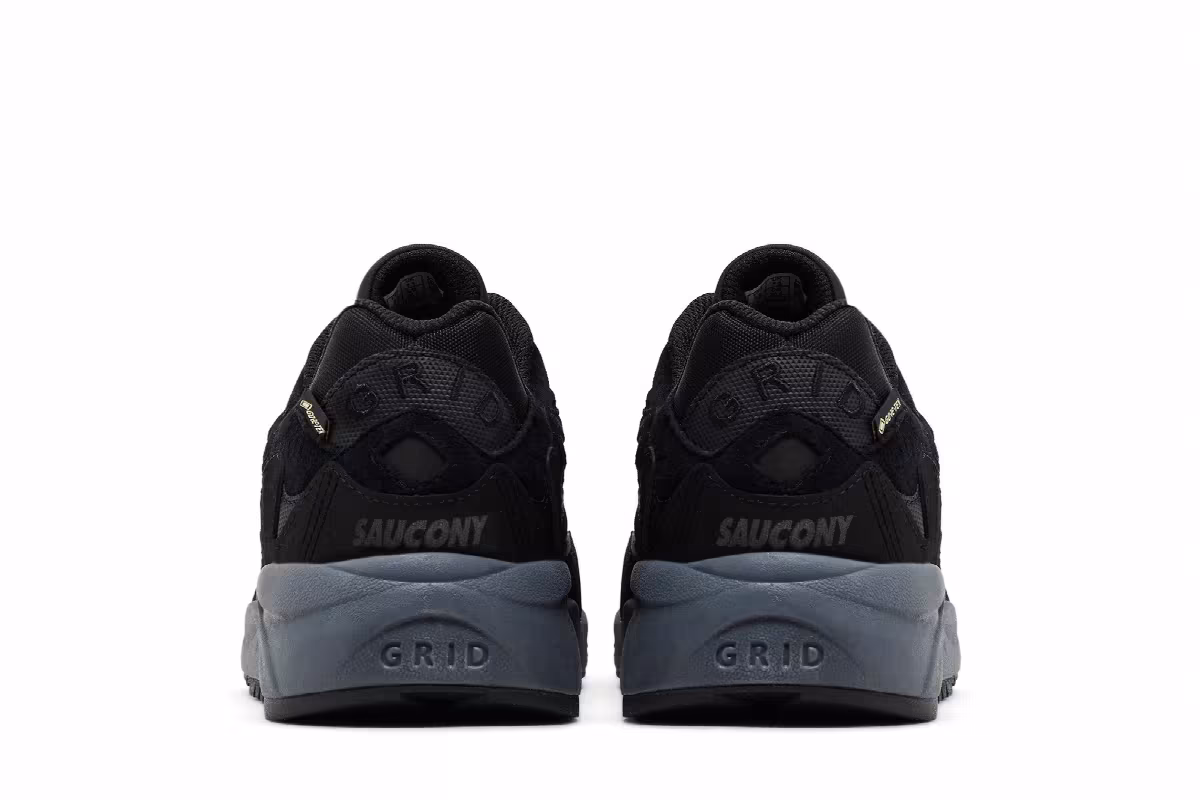 Saucony Grid Shadow 2 GORE-TEX Triple Black, view 7