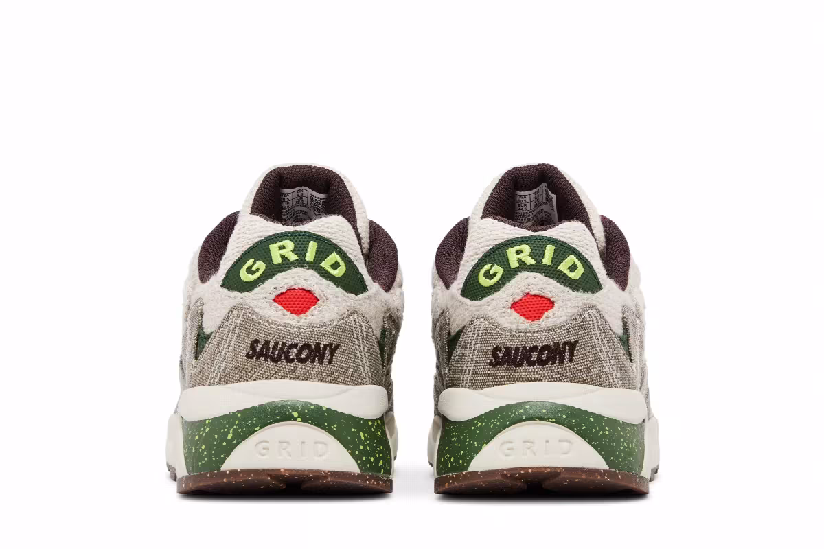Bodega x Saucony Grid Shadow 2 Jaunt Woven, view 7
