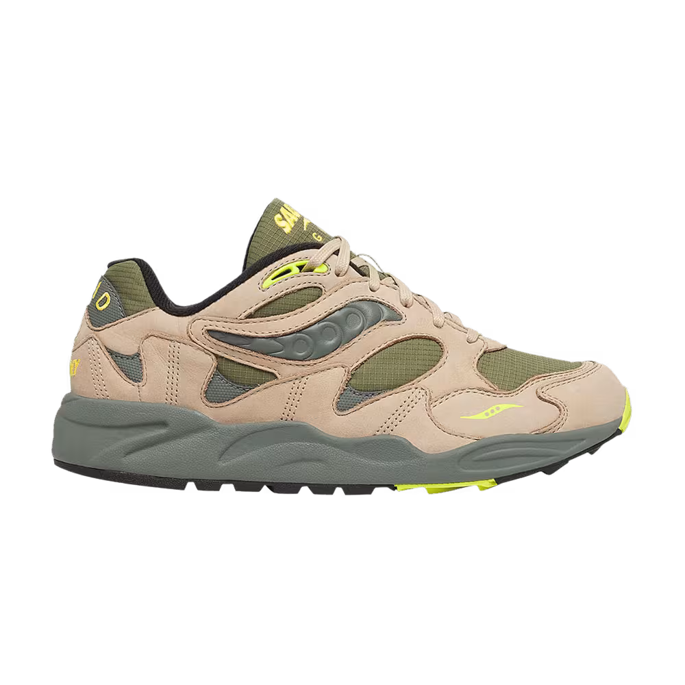Saucony Grid Shadow 2 Premium Avocado Beige