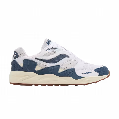 Saucony Grid Shadow 2 'Ivy Prep - White Navy'