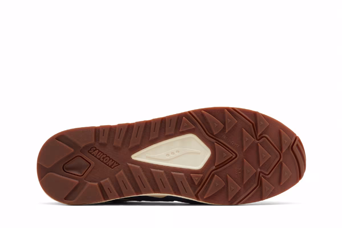Saucony Grid Shadow 2 Ivy Prep - White Navy, view 5