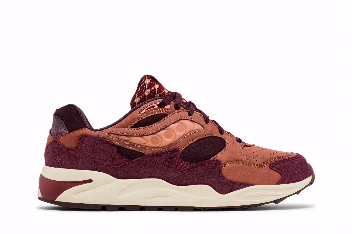 Saucony Grid Shadow 2 Year of the Dragon, view 2