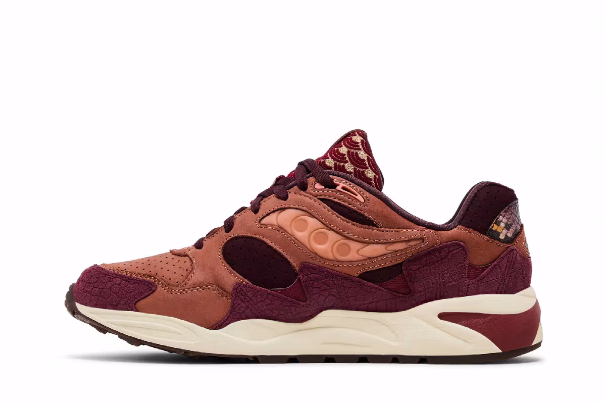 Saucony Grid Shadow 2 Year of the Dragon, view 4