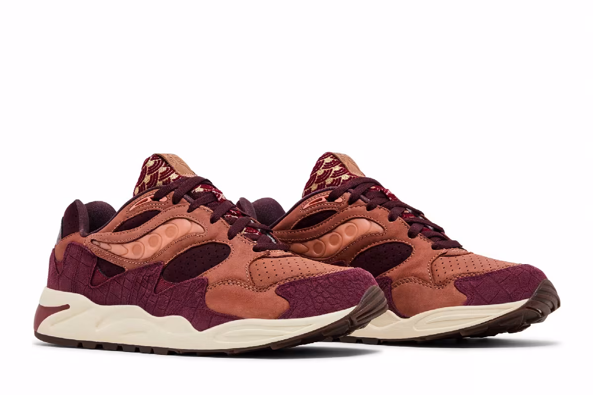 Saucony Grid Shadow 2 Year of the Dragon, view 9