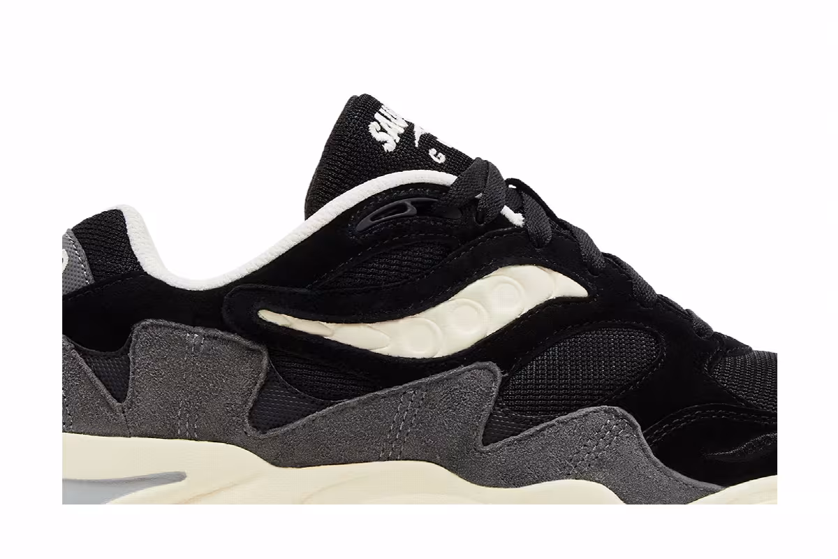 Saucony Grid Shadow 2 Black Cream, view 3