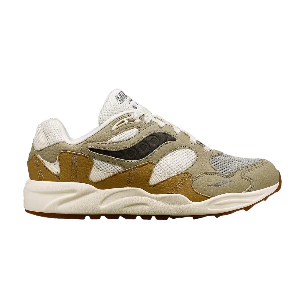 Saucony Grid Shadow 2 Mushroom Pack - Sand Sage