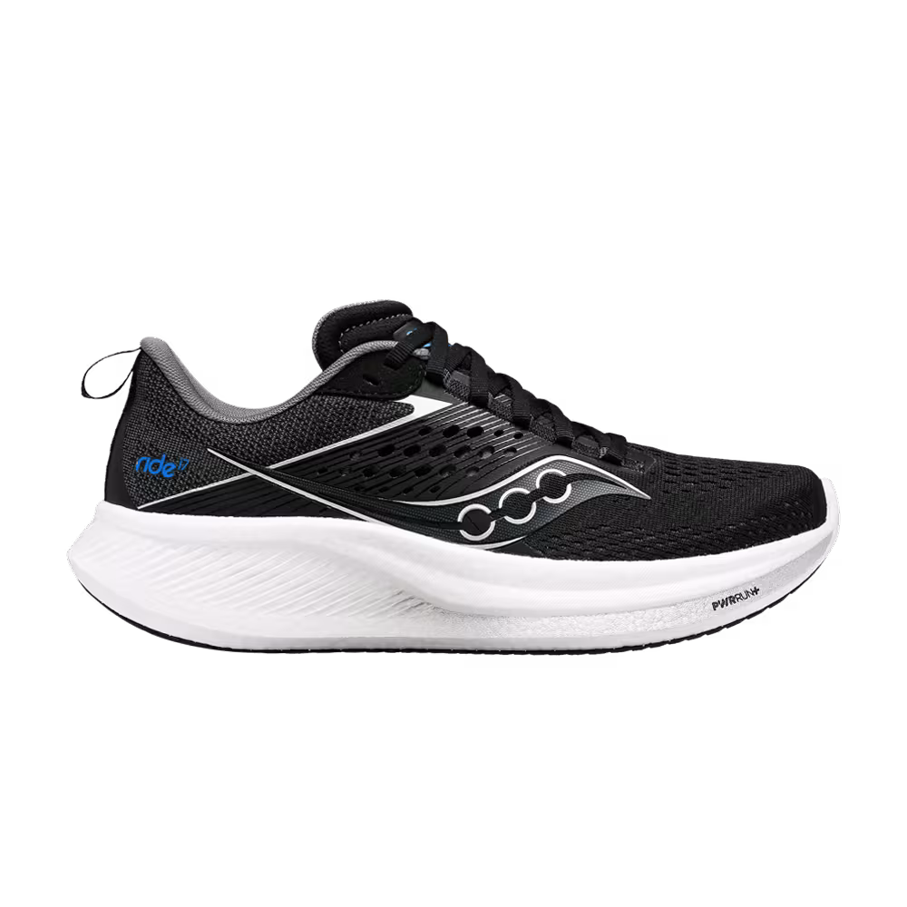 Saucony Ride 17 Black White