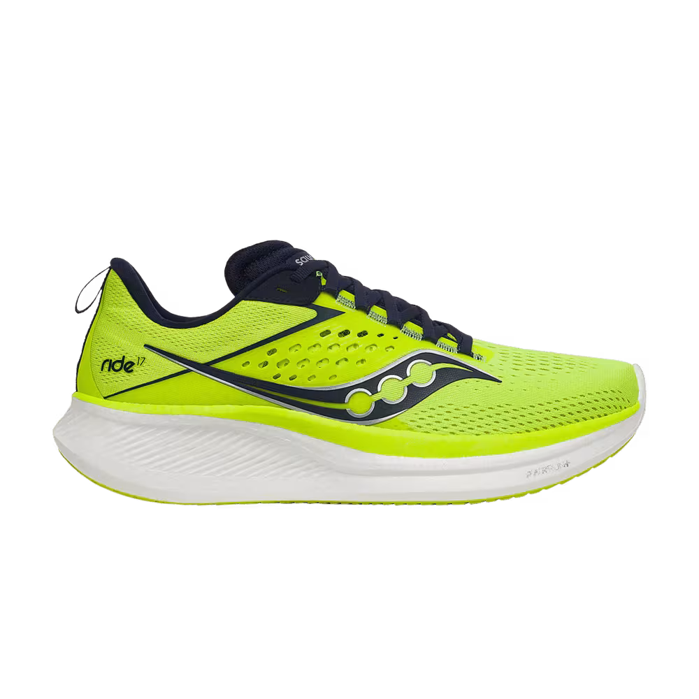Saucony Ride 17 Citron Navy