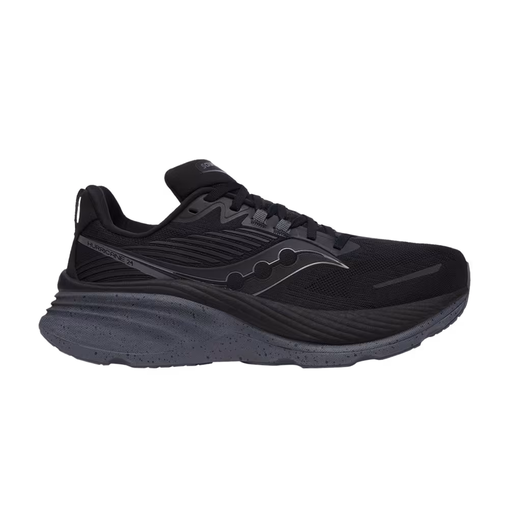 Saucony Hurricane 24 Black Shadow