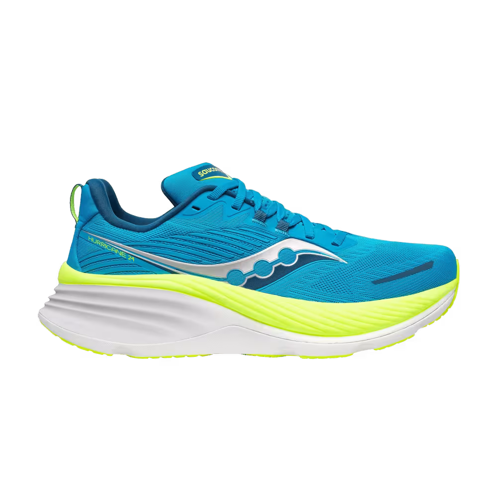 Saucony Hurricane 24 Viziblue Citron