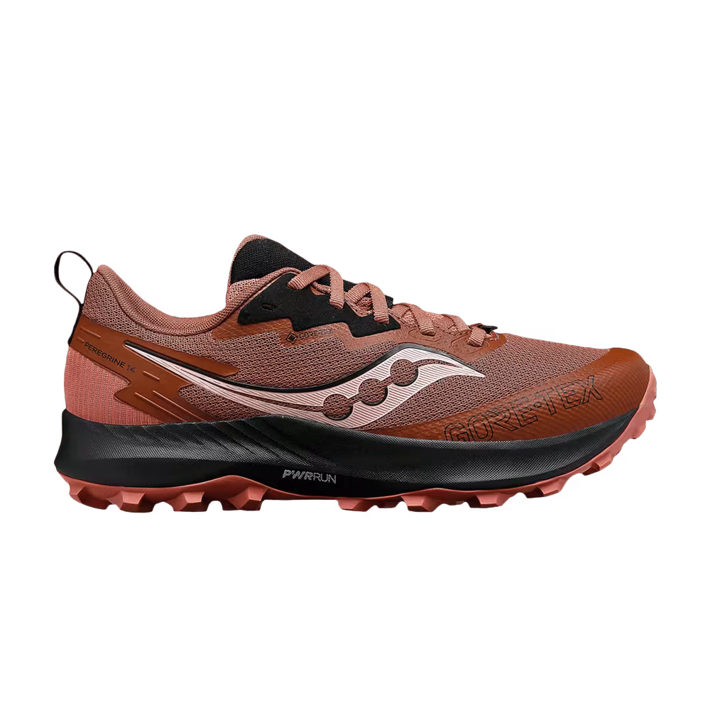 Saucony Women's Peregrine 14 GORE-TEX Clove Black