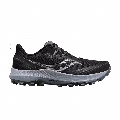 Saucony Wmns Peregrine 14 Wide 'Black Carbon'