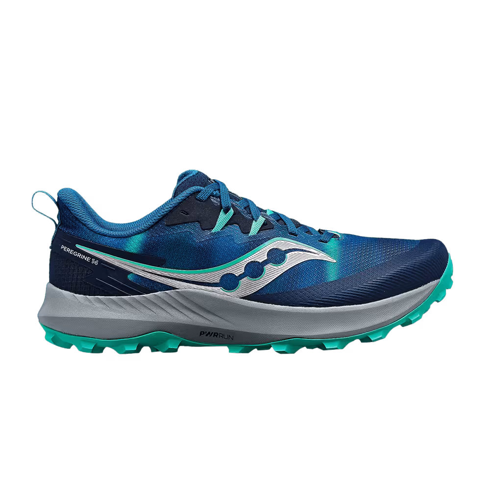 Saucony Peregrine 14 Navy Mint