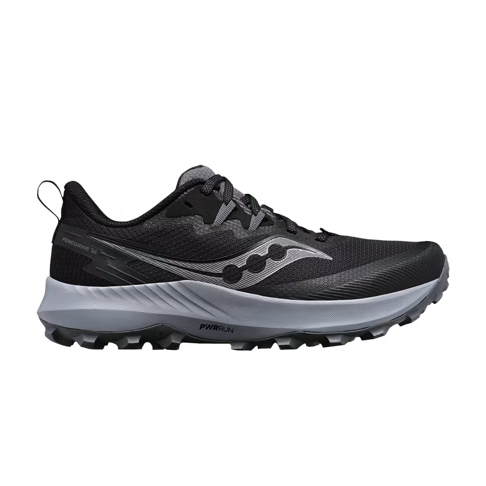 Saucony Women's Peregrine 14 Black Carbon
