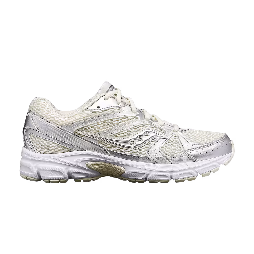 Saucony Women's Grid Ride Millennium Cream Silver