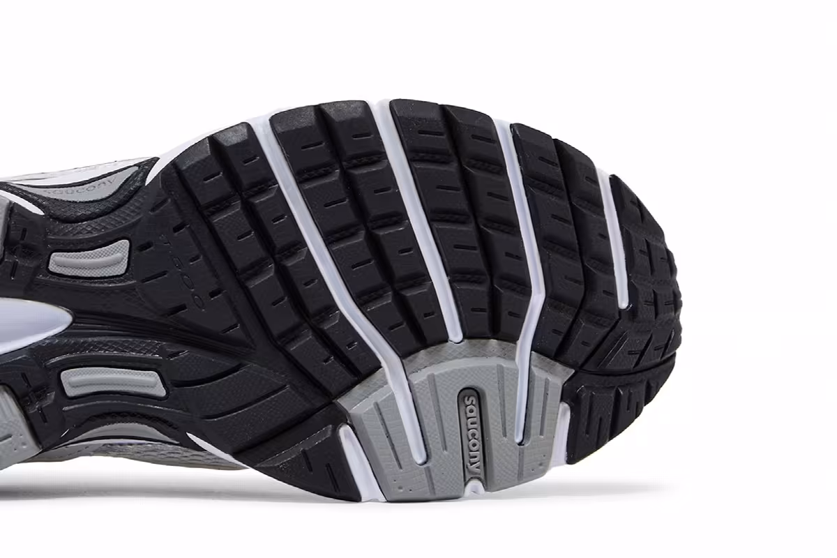 Saucony Grid Ride Millennium White Silver, view 6