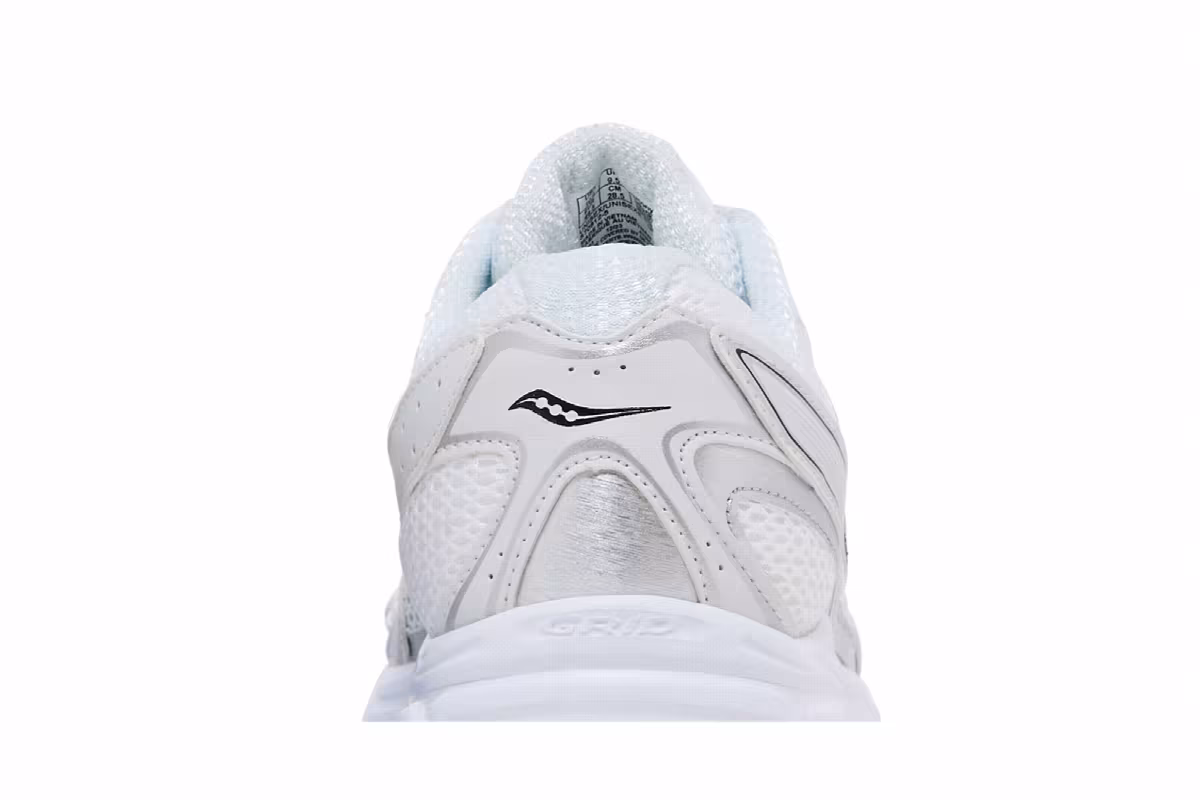 Saucony Grid Ride Millennium White Silver, view 8