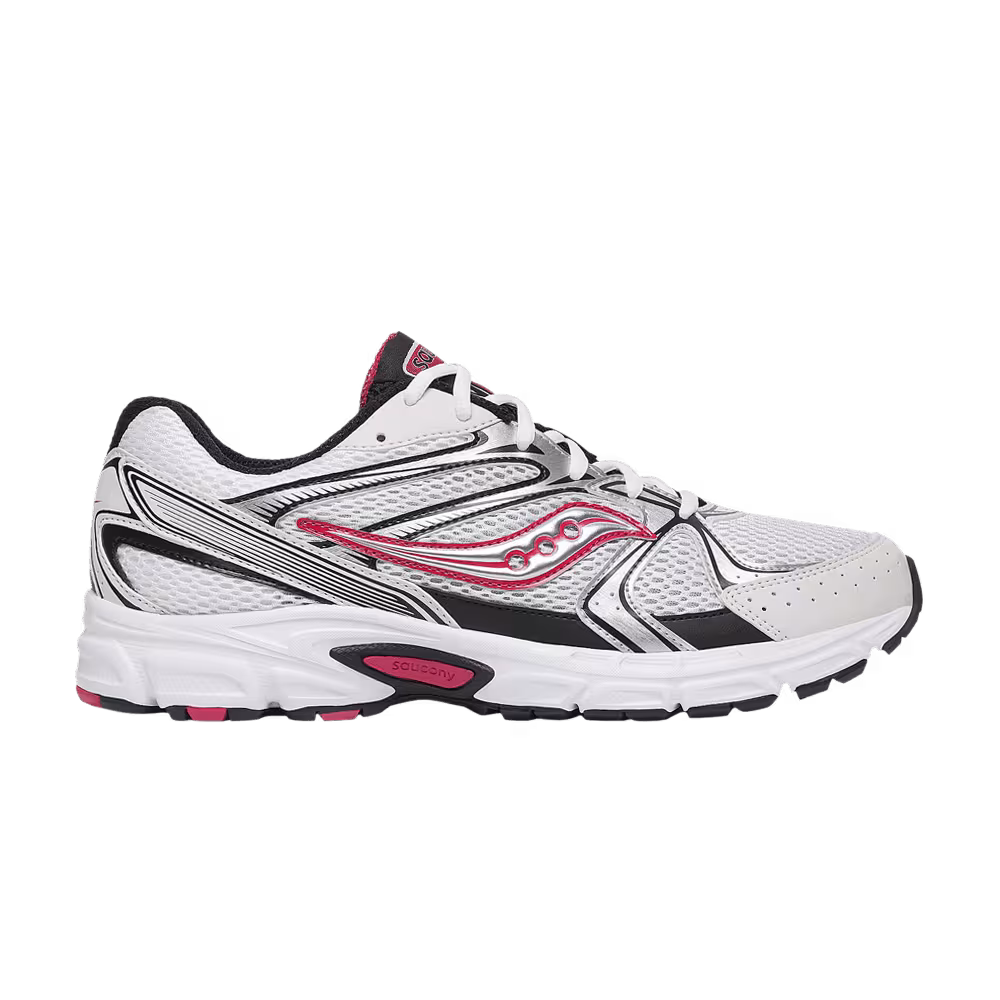 Saucony Grid Ride Millennium White Silver Red