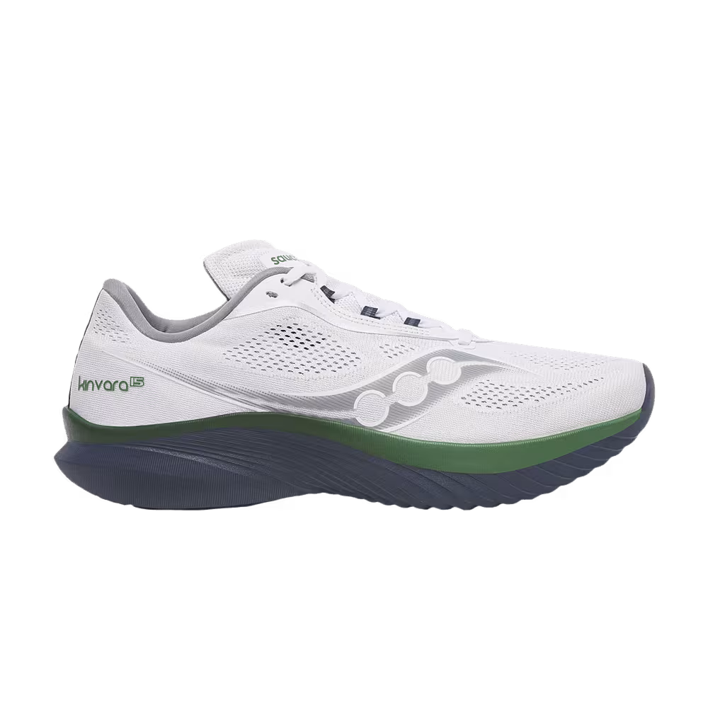 Saucony Kinvara 15 White Navy