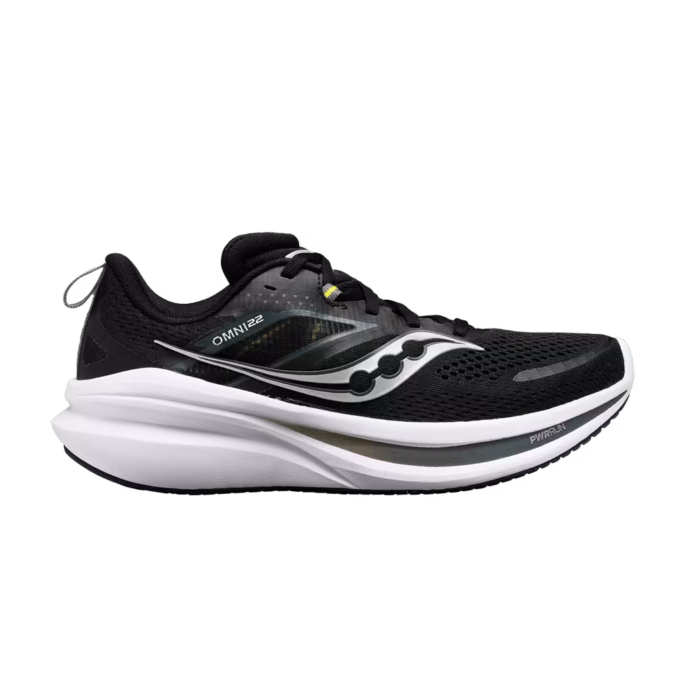 Saucony Omni 22 Wide Black White