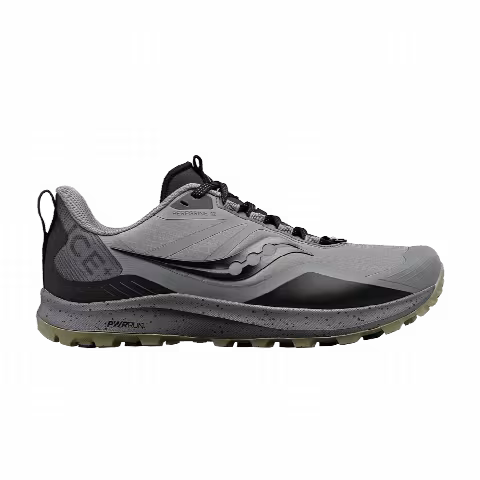 Saucony Peregrine ICE+ 3 'Gravel Black'