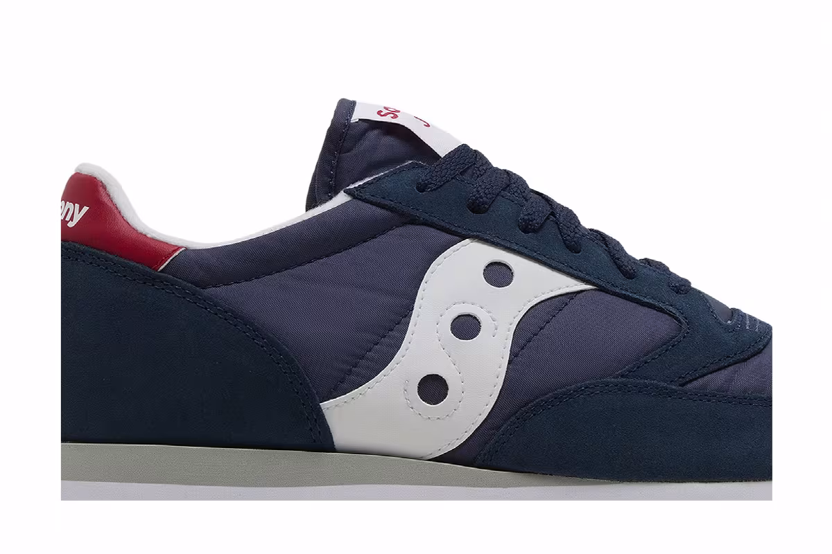 Saucony Jazz Original Navy White Red, view 3