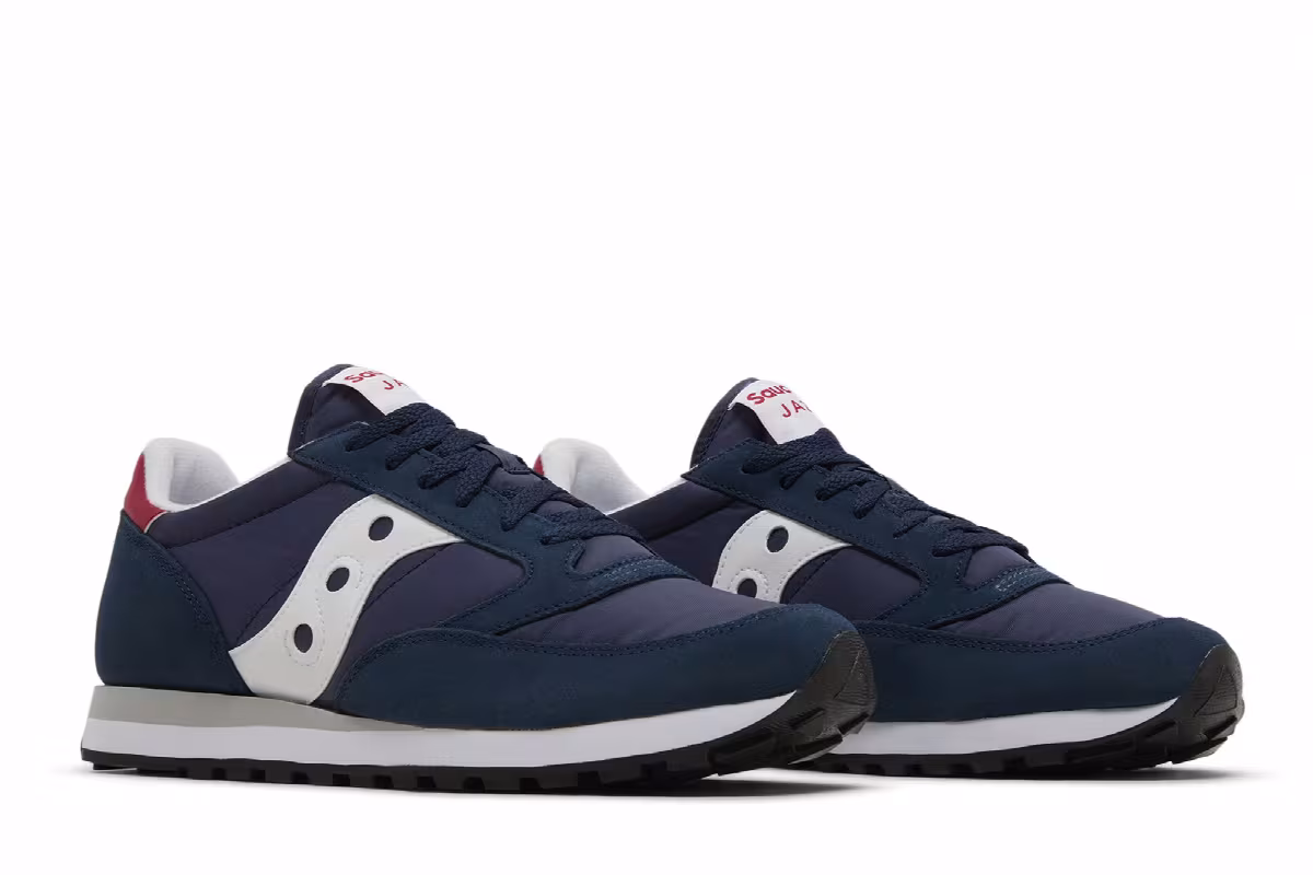 Saucony Jazz Original Navy White Red, view 9
