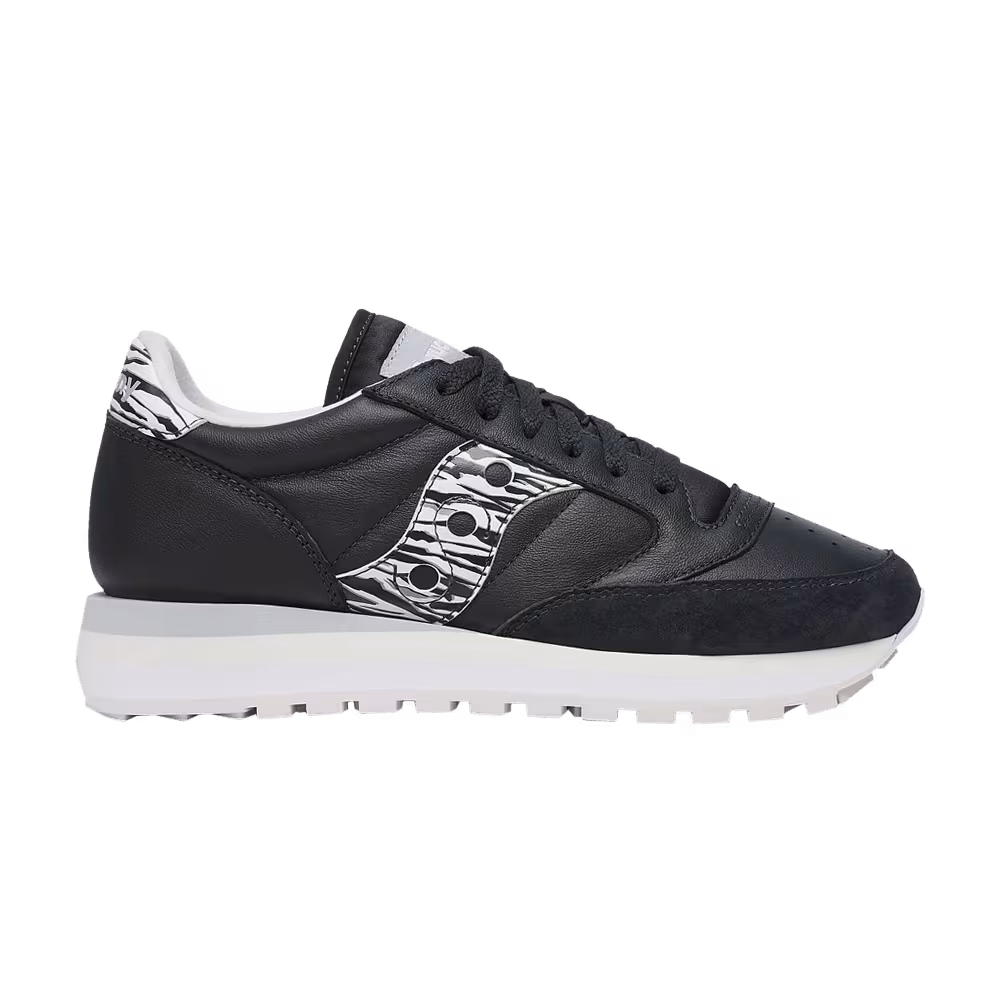 Saucony Women's Jazz Triple Animalier - Black Zebra