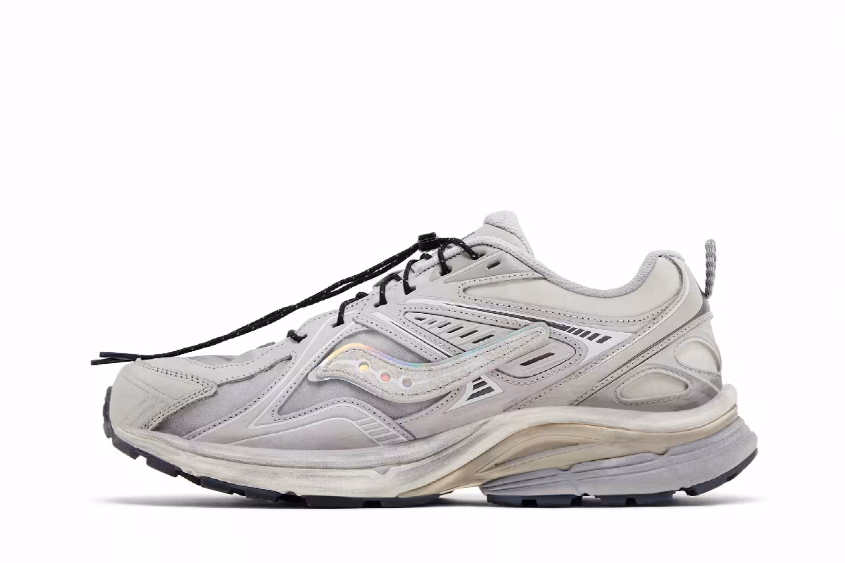 COSTS x Saucony Kinvara 4 RE Interstellar Grey, view 4