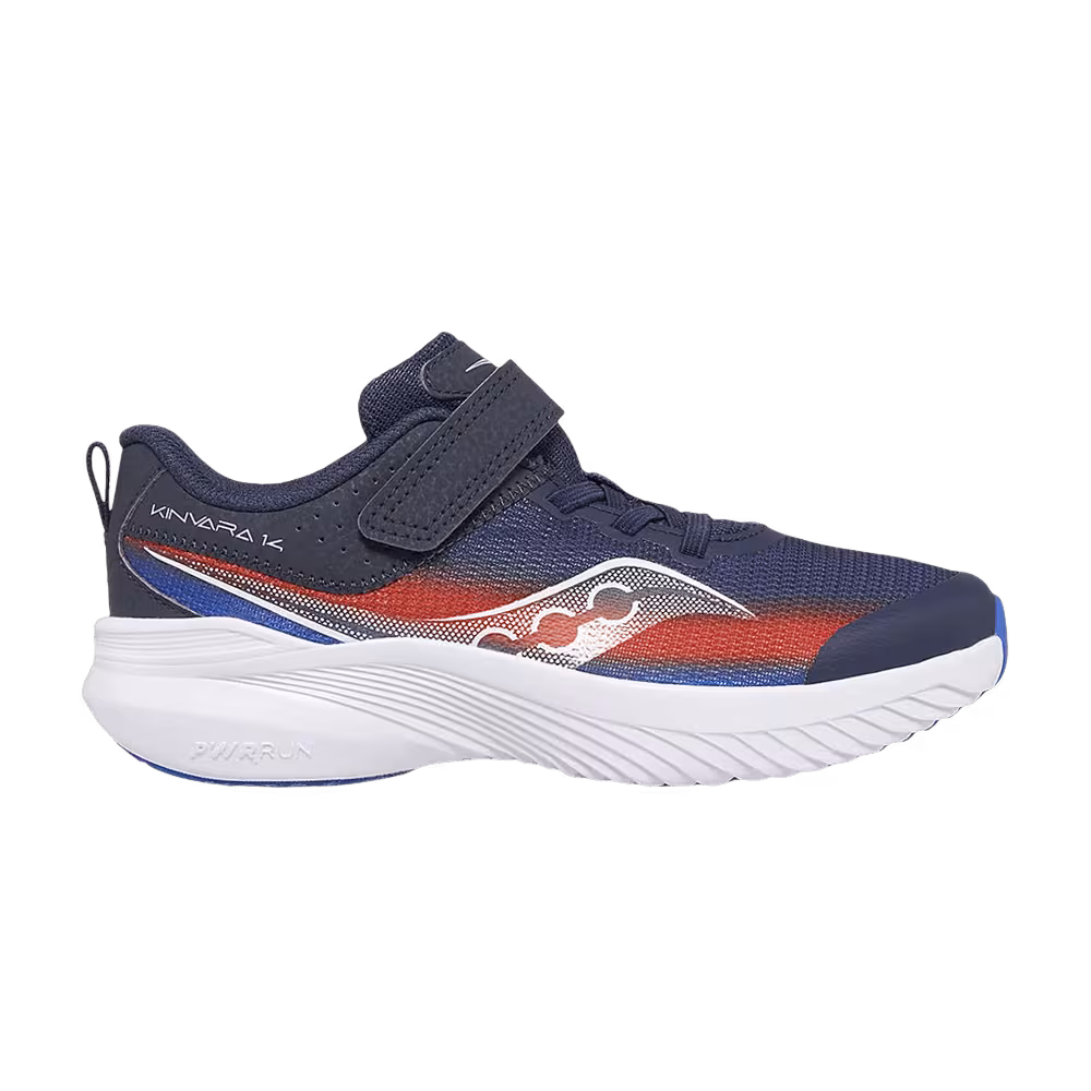 Saucony Kinvara 14 A/C Big Kid Blue Red
