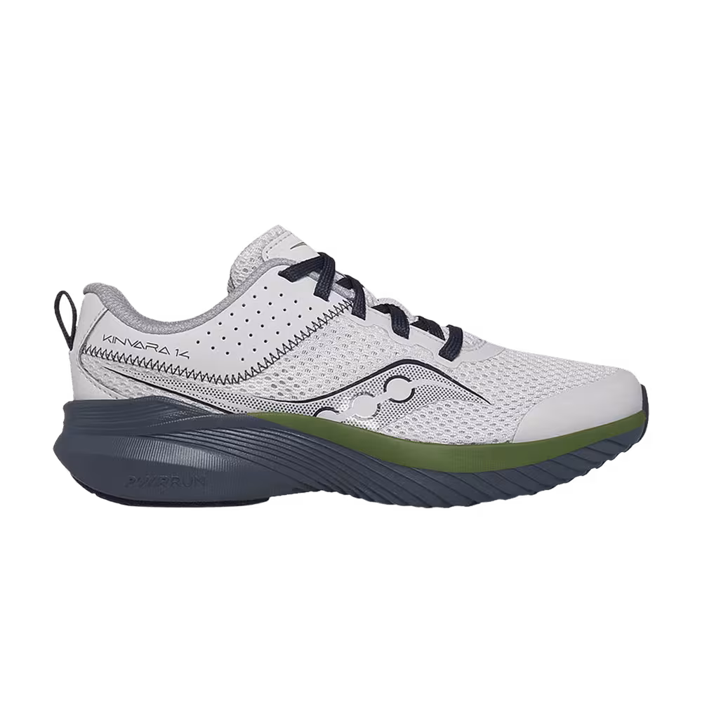 Saucony Kinvara 14 Big Kid Grey Blue Green