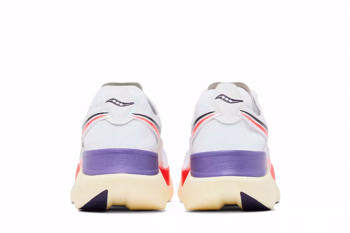 Saucony Endorphin Elite White ViZiRed, view 7