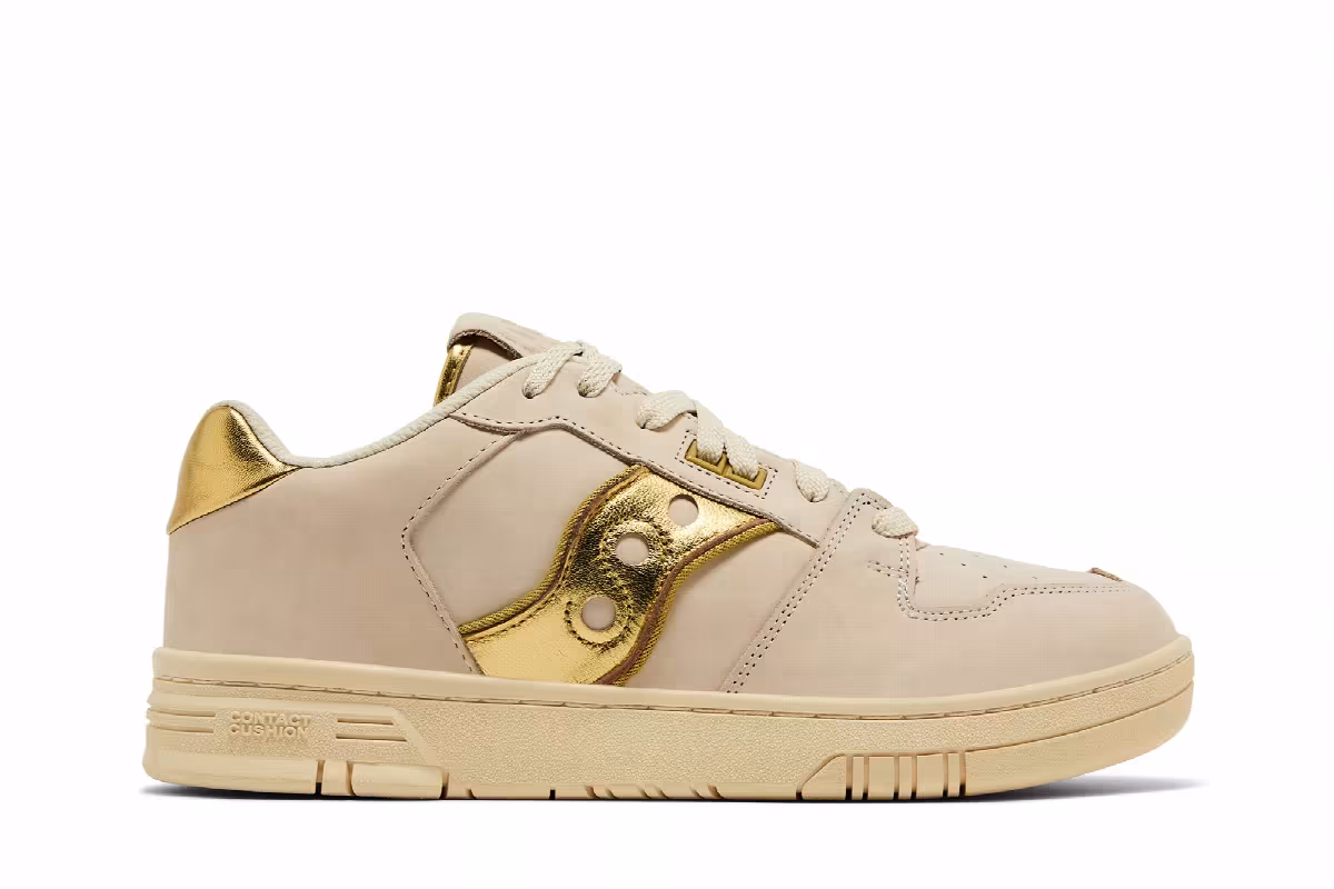 Trinidad James x Hommewrk x Saucony Spot-Bilt Sonic Low Coach's Shoe, view 2