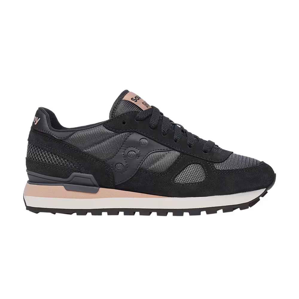 Saucony Women's Shadow Original Dark Grey Black Beige