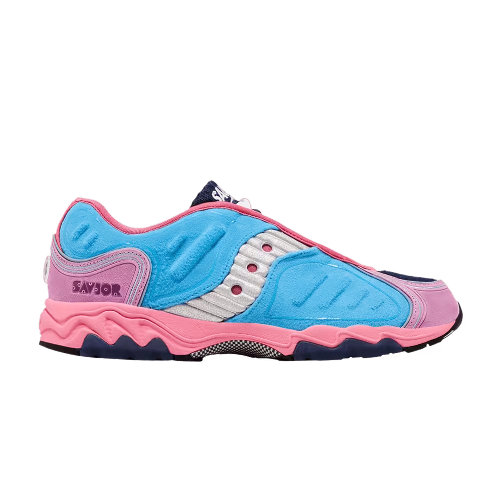 Jae Tips x Saucony Matrix No Shoes In The House - Splash Orchid
