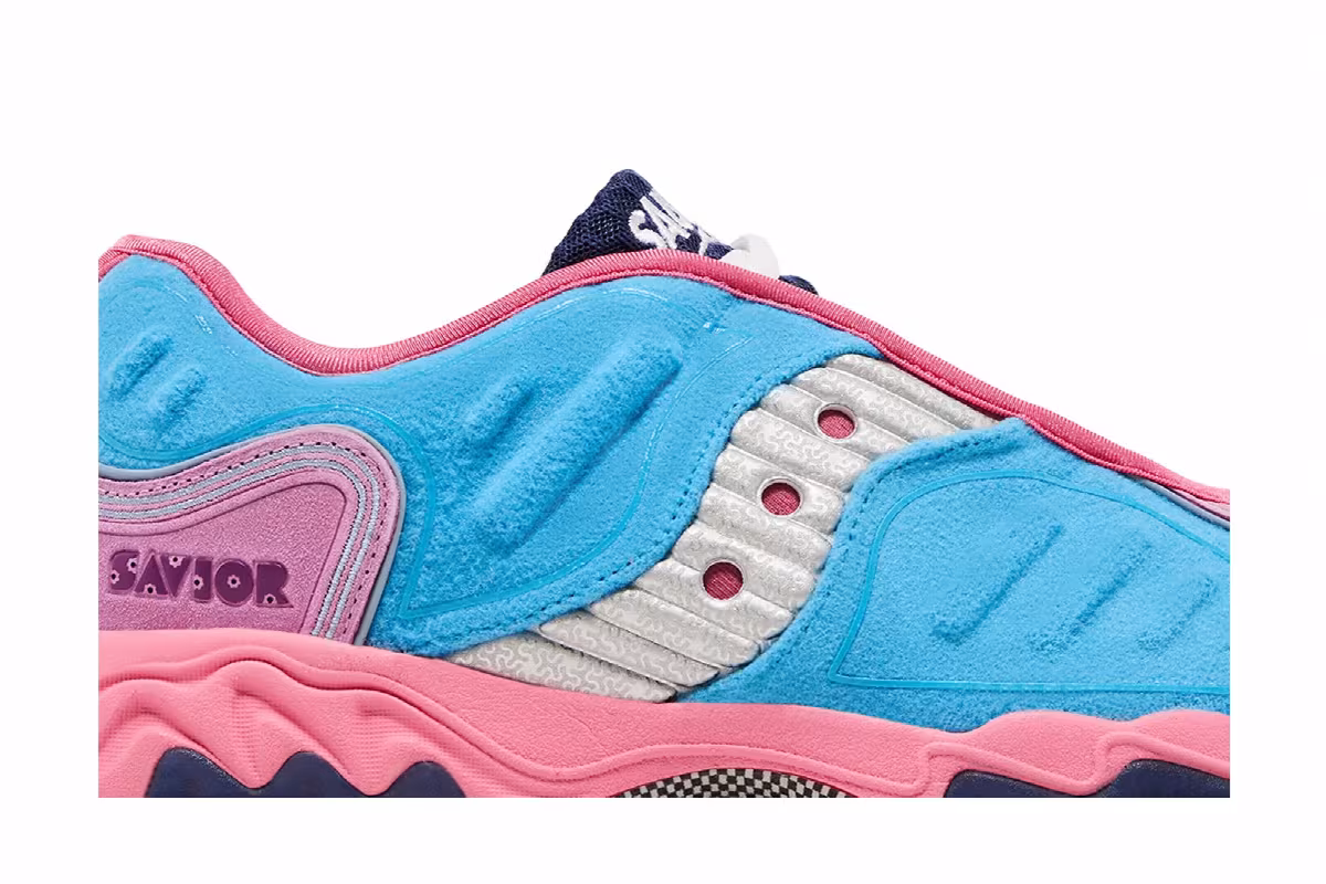 Jae Tips x Saucony Matrix No Shoes In The House - Splash Orchid, view 3